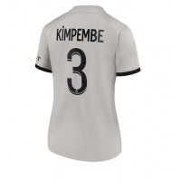 Fotbalové Dres Paris Saint-Germain Presnel Kimpembe #3 Dámské Venkovní 2022-23 Krátký Rukáv